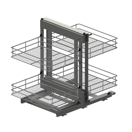 Волшебный уголок MAXIMA CLASSIC Corner Comfort 800 левый, с доводчиком, графит, Rejs